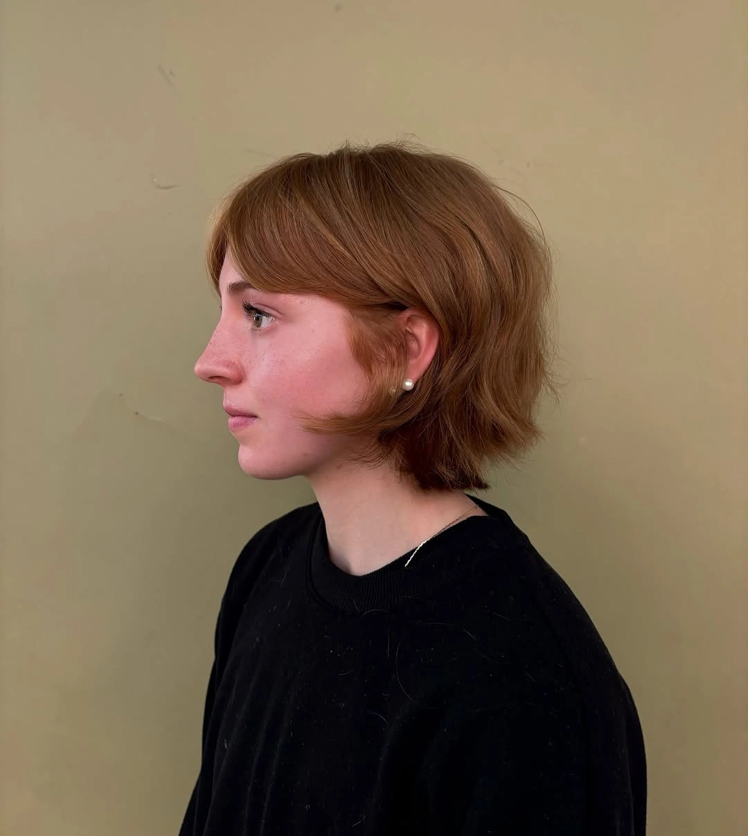 fall French Bob 2026 Soft Auburn French Bob With Flipped Ends