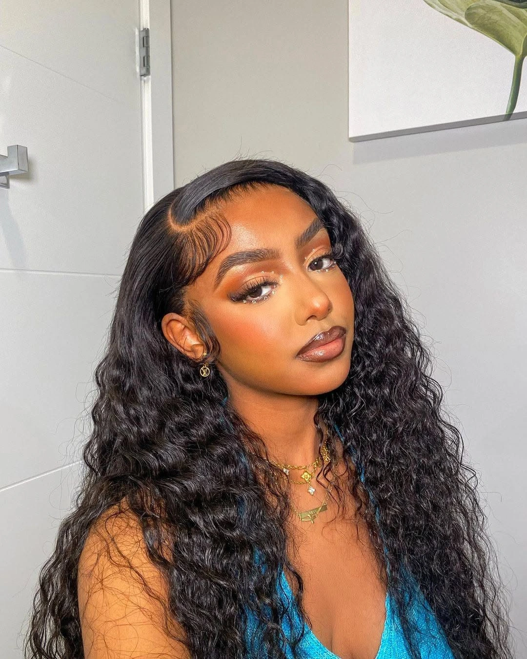 fall hair colors for black women 2026 Natural Espresso Waves with Effortless Texture