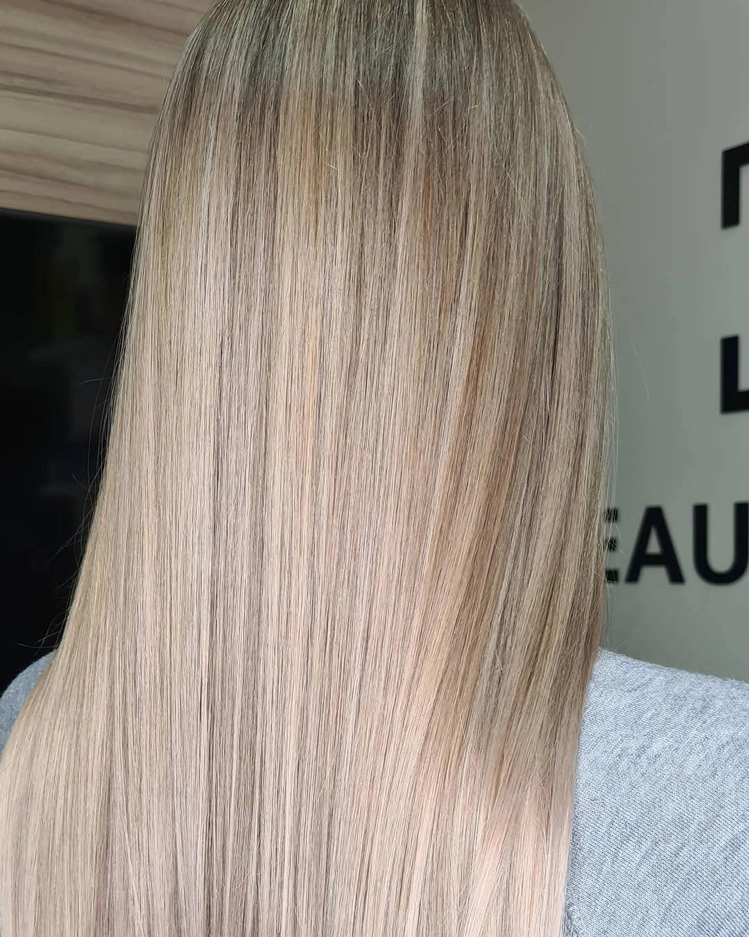 fall haircuts for women 2026 Glass Blonde Hair with an Ultra-Sleek Finish