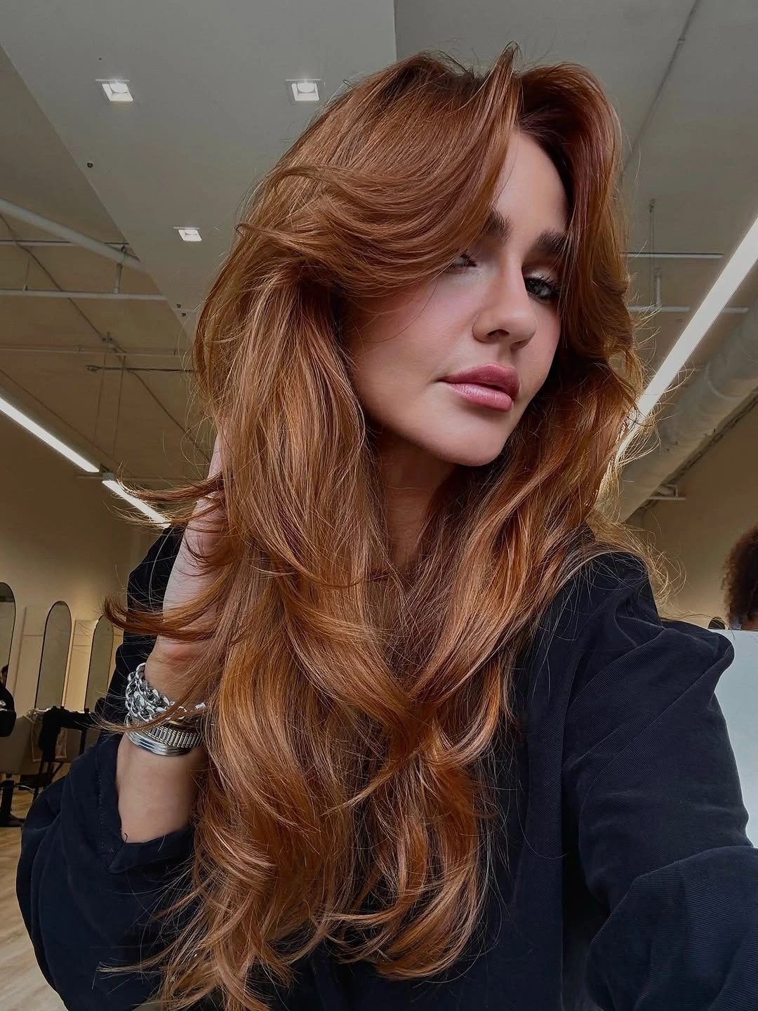 fall hairstyles 2026 Rich Copper Layers Inspired by the 2000s Blowout