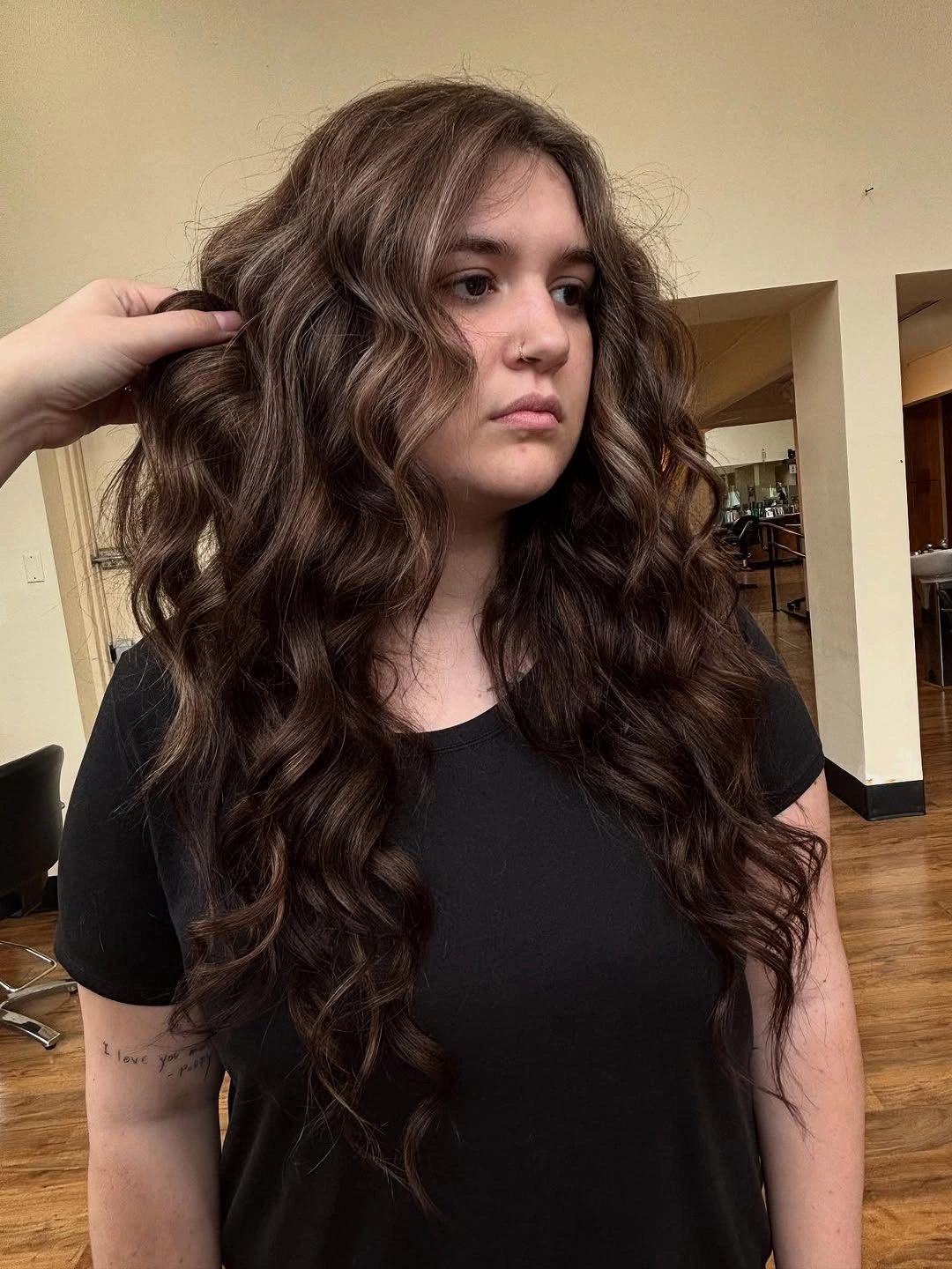 fall hairstyles for long hair 2026 Soft Chocolate Curls Full of Autumn Volume