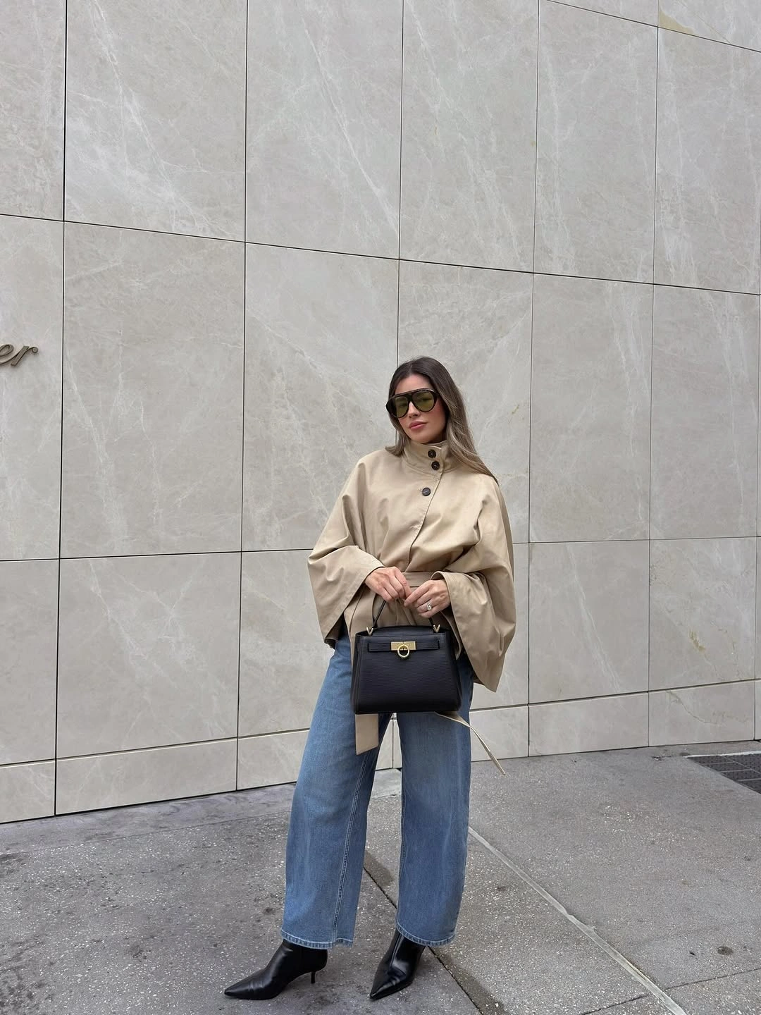 fall outfits with peacoat Elegant Peacoat Outfit With Simple Everyday Pieces
