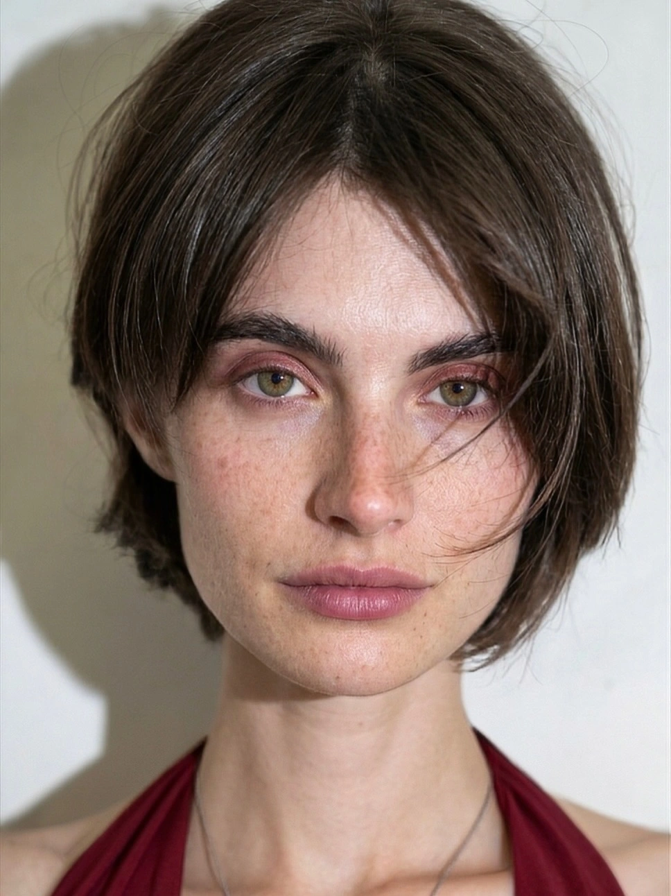 fall short haircuts 2026 Soft French Bob With Wispy Curtain Bangs
