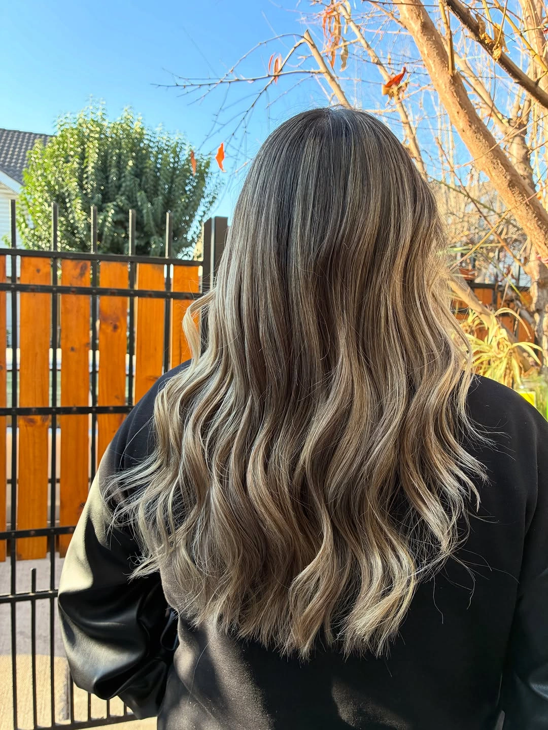 full head babylights blonde on brown hair Cool Beige Babylights With A Soft Smoky Blend