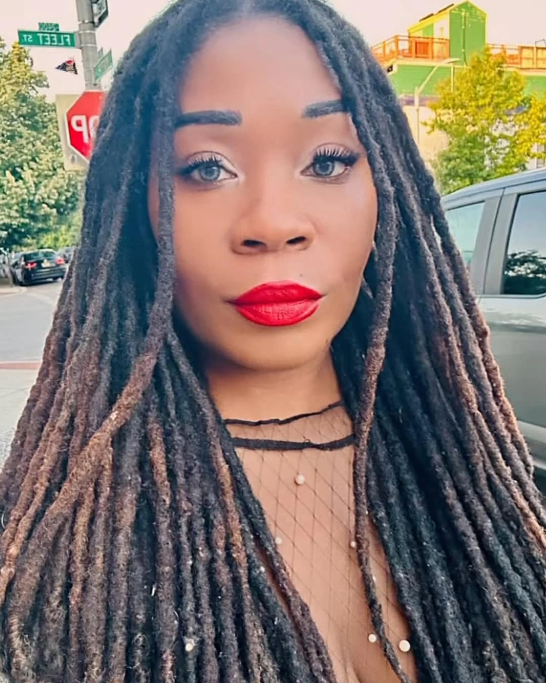locs hairstyles for black women Elegant Long Natural Locs With Timeless Glamour