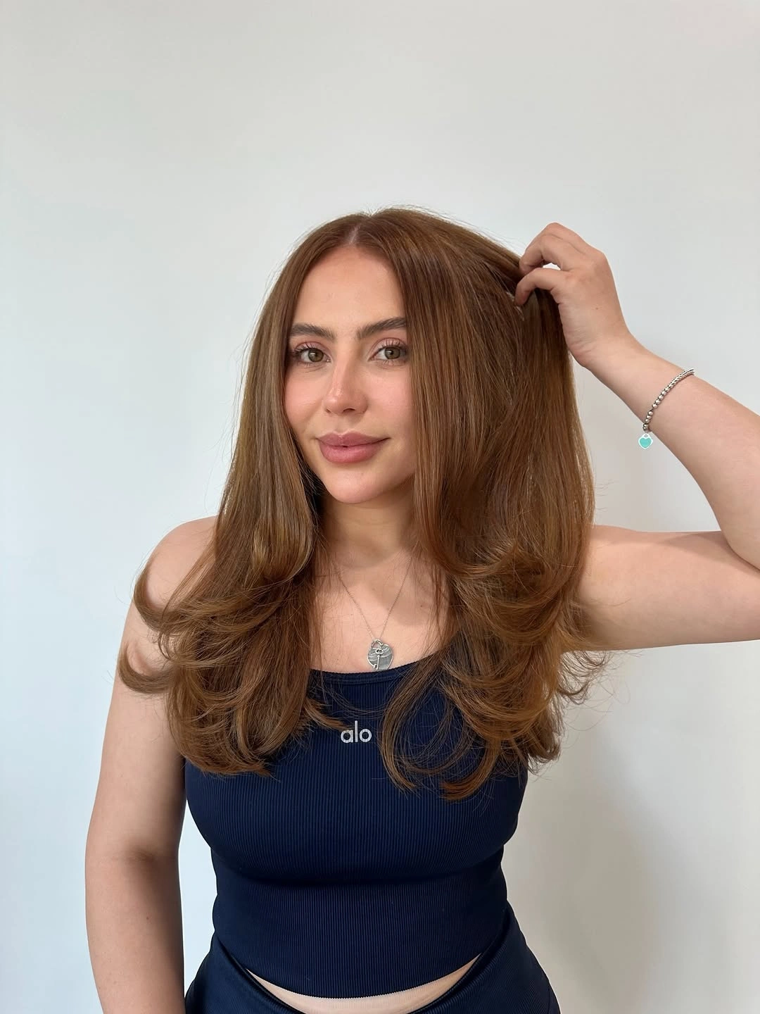 September hairstyles ideas 2026 Warm Brunette Blowout With Face-Framing Layers