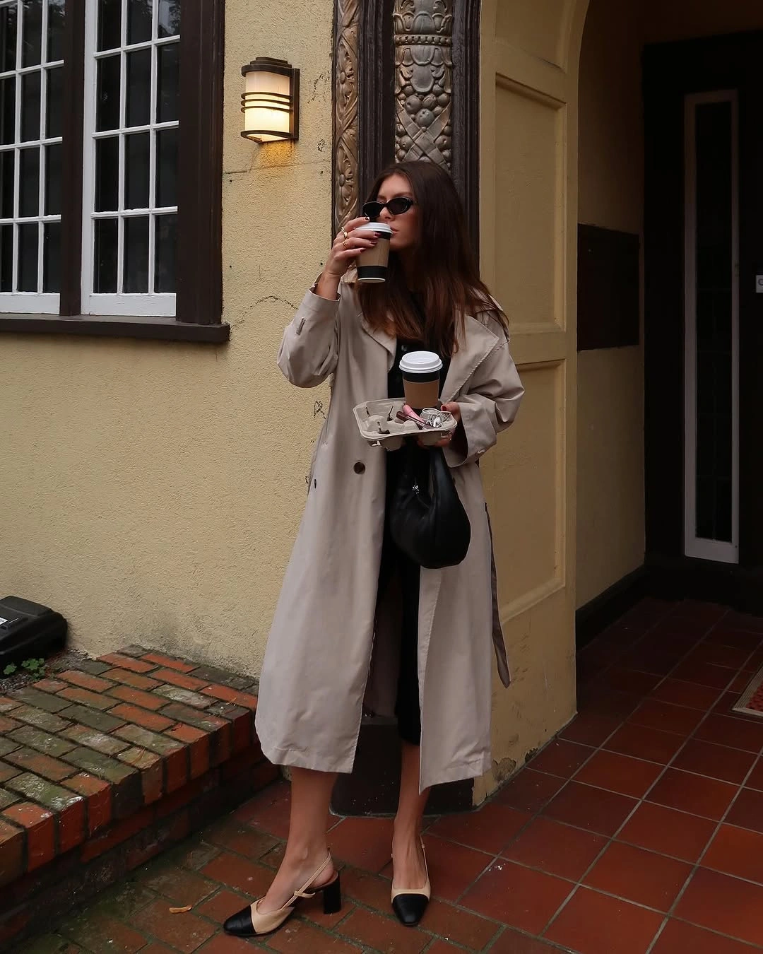 Trench coat fall outfits 2026 Casual Long Trench Coat With Feminine Everyday Style