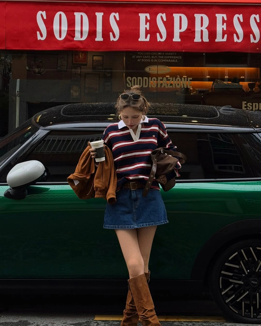 what are the best fall outfits for casual days? Striped Rugby Shirts Bring Playful Energy to Fall