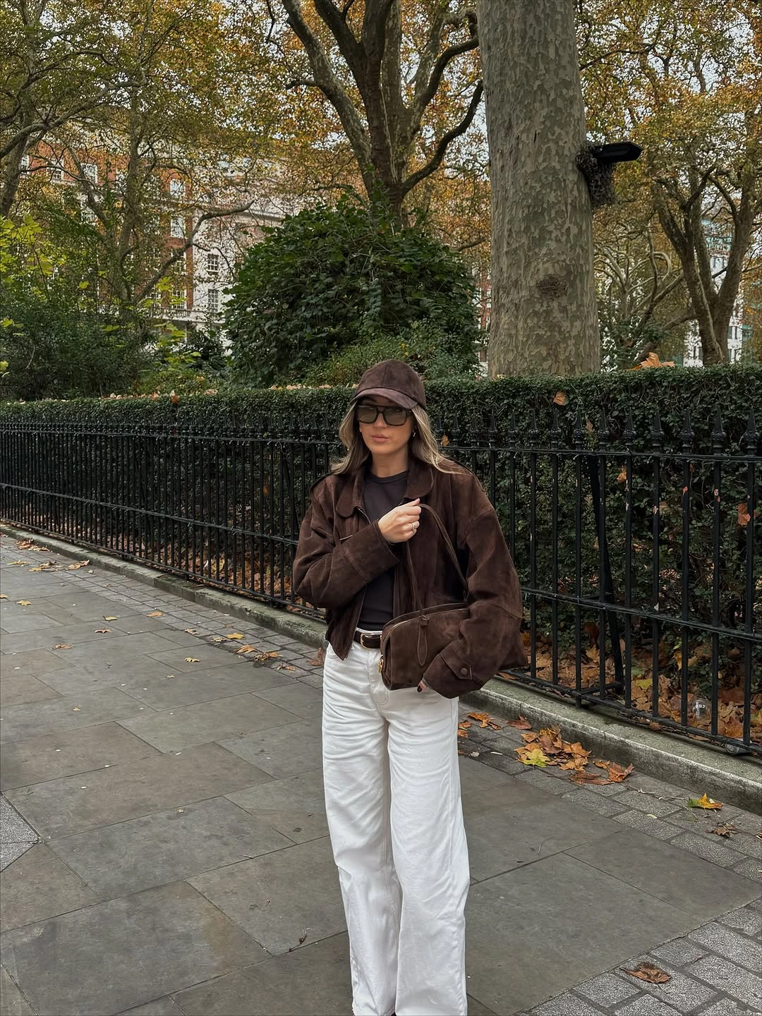 what are the best fall outfits for casual days? Chocolate Brown Becomes Fall