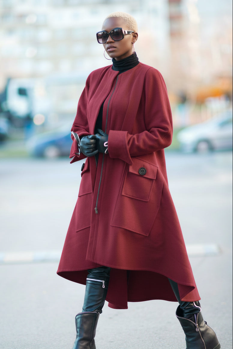 Red Wool Coat Style Red Wool Coat Outfit 24 Stylish Red Coat Ideas For Women: Outfits,