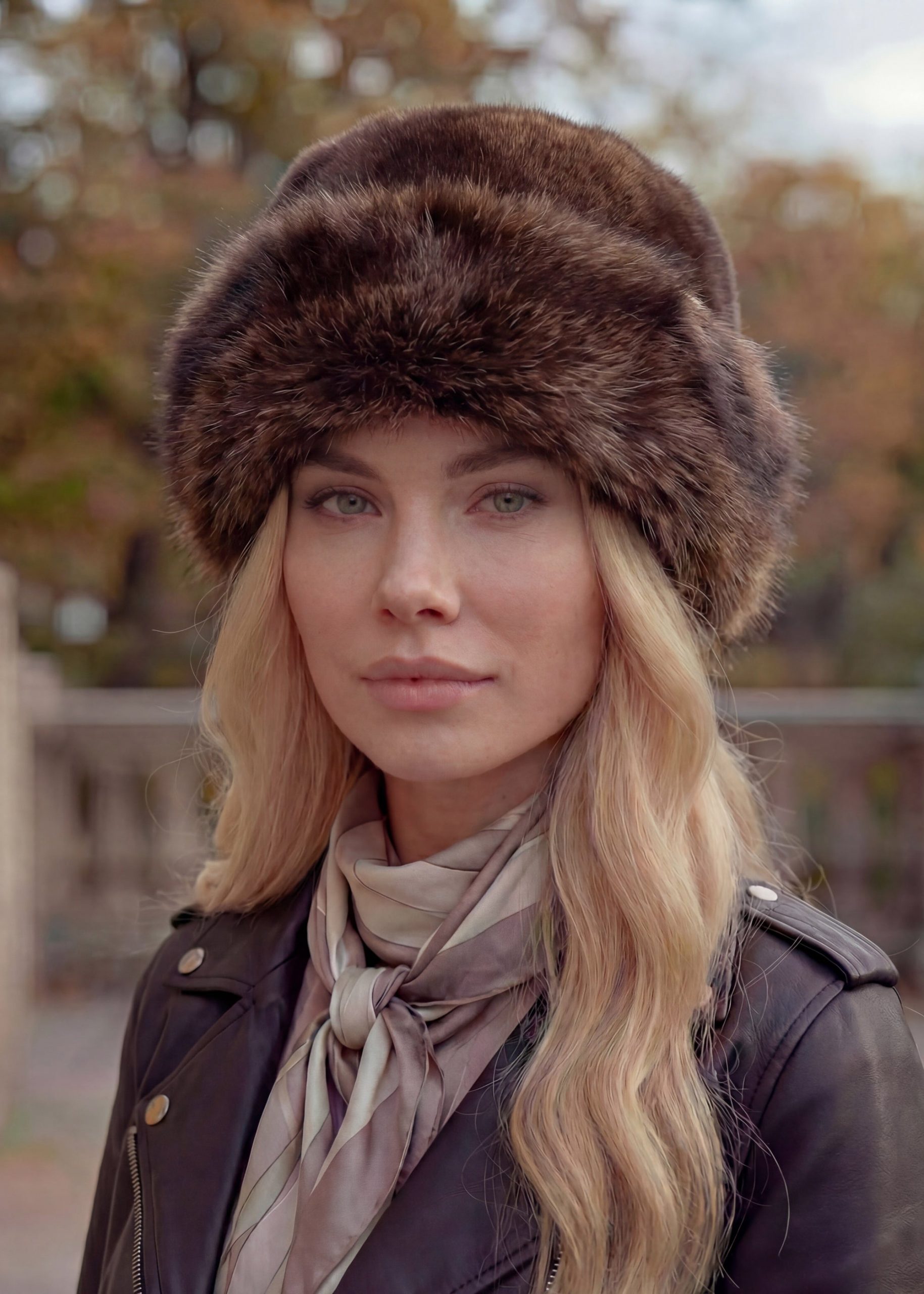 Women’s Luxury Faux Fur Hat - Chocolate Brown