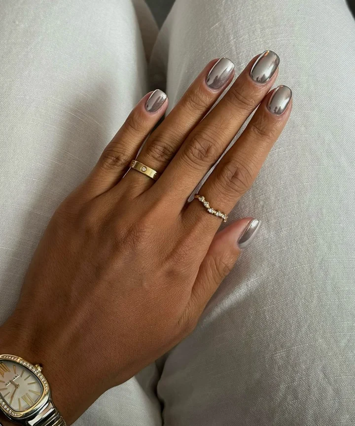 12 Chrome Manicure Ideas To Ask For This Season