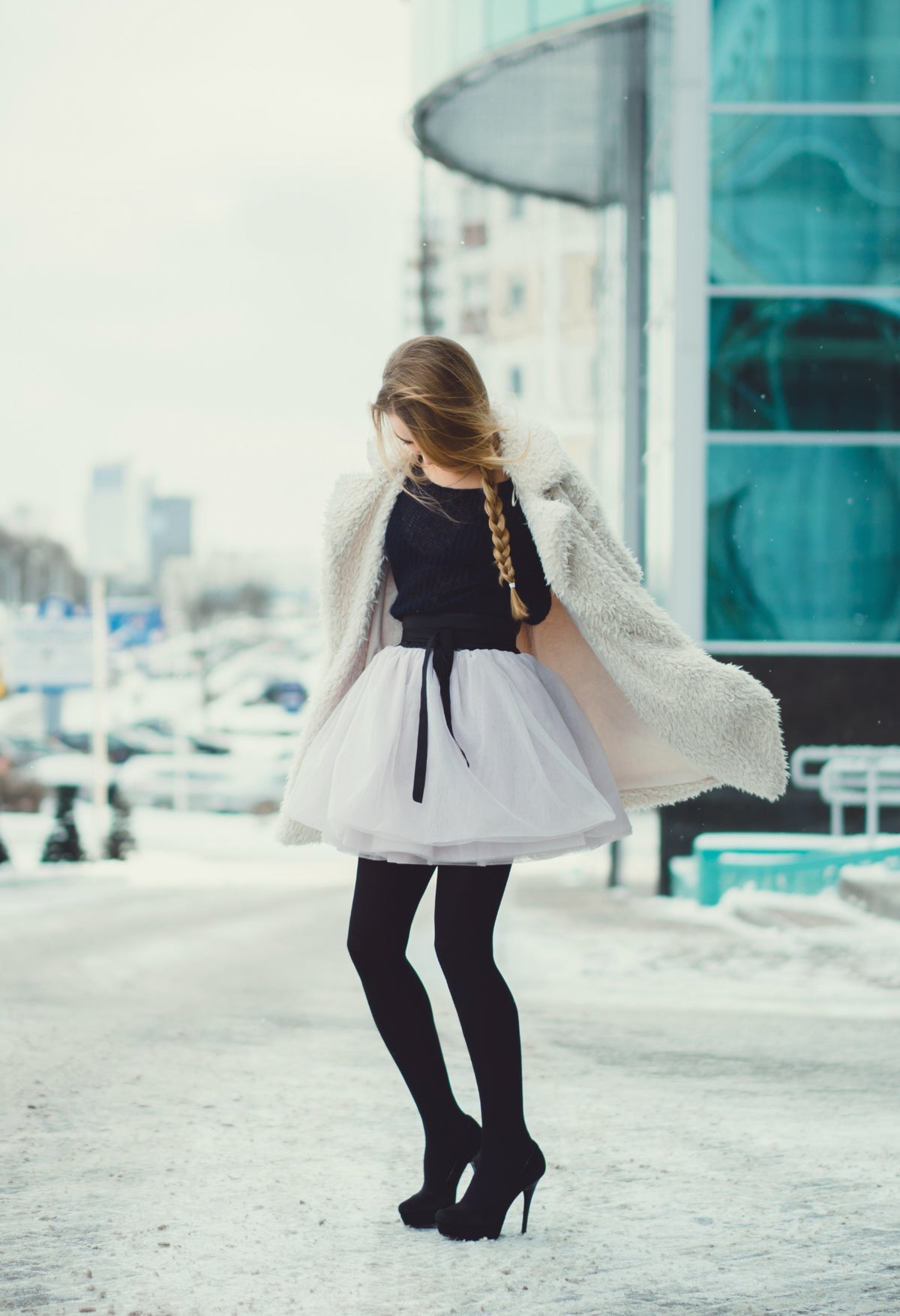 White Winter Outfit Black And White Cute Outfits How To Wear White Skirt In Winter – Onpost