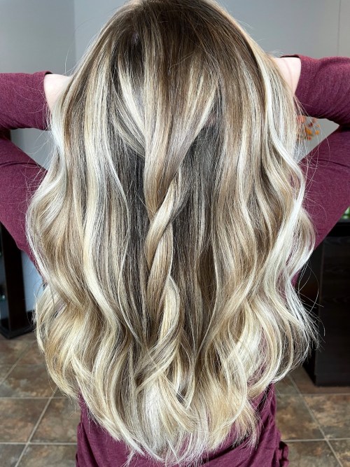Blonde With Dark Blonde And Ash Blonde Lowlights Blonde With Dark Blonde And Ash Blonde Lowlights — Lowlights for Blonde Hair