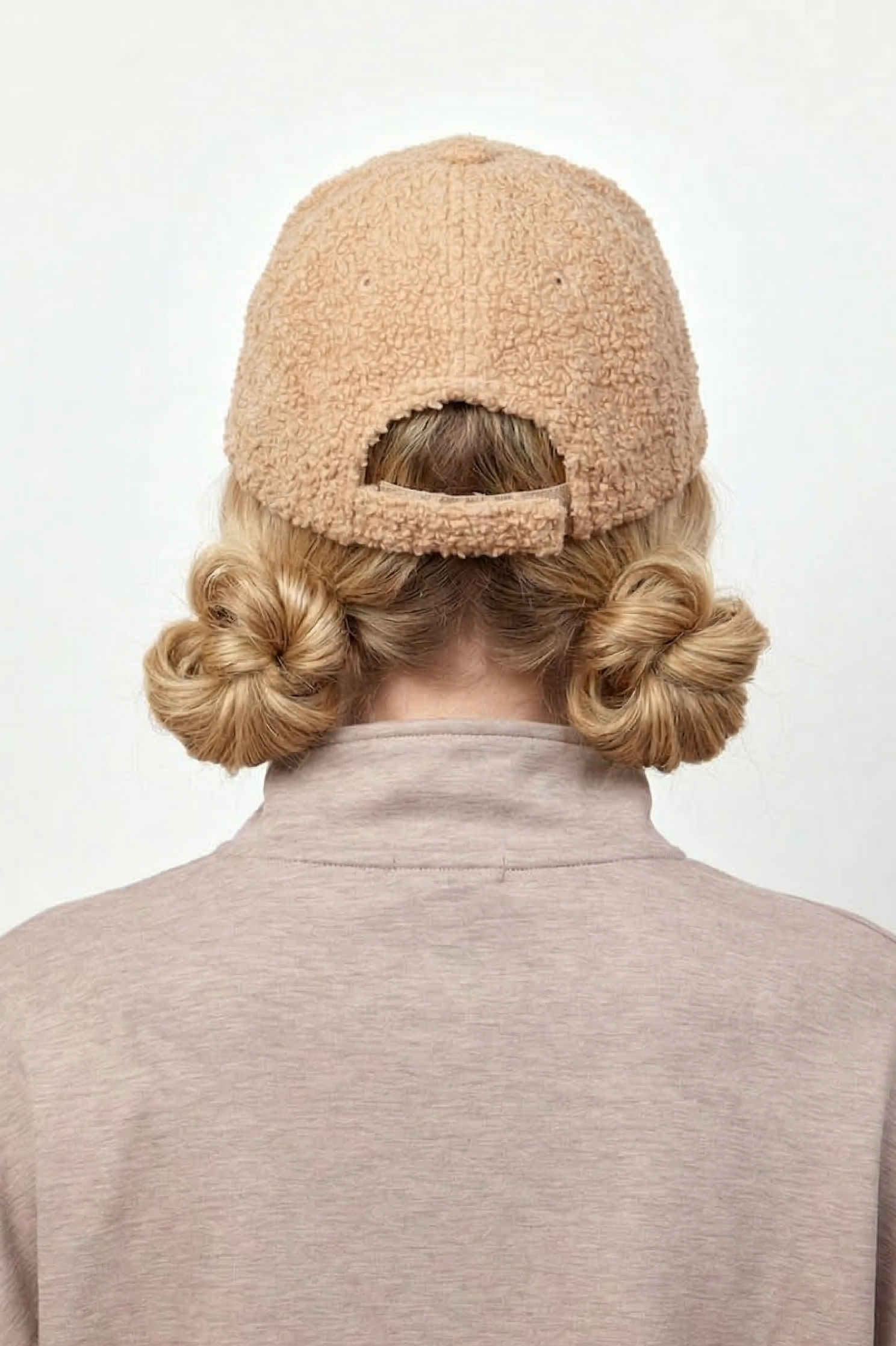 Thick Wavy Blonde Low Buns Thick Wavy Blonde Low Buns — Winter Hat Hairstyles