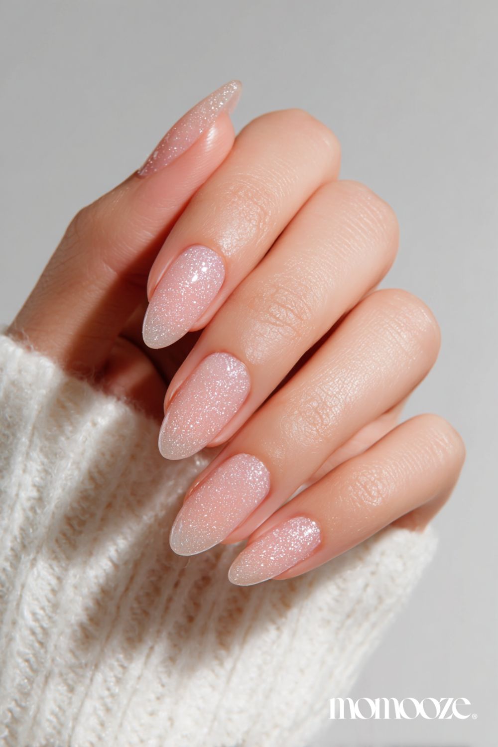 Glitter Shimmer Jelly Visual Idea Glitter Shimmer Jelly Visual Idea — Winter Dip Powder Nails