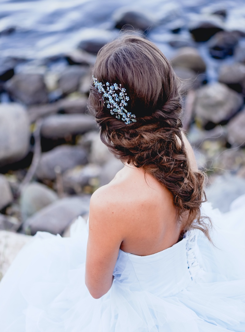 Long Layers Visual Idea Long Layers Visual Idea — Winter Wedding Hairstyles