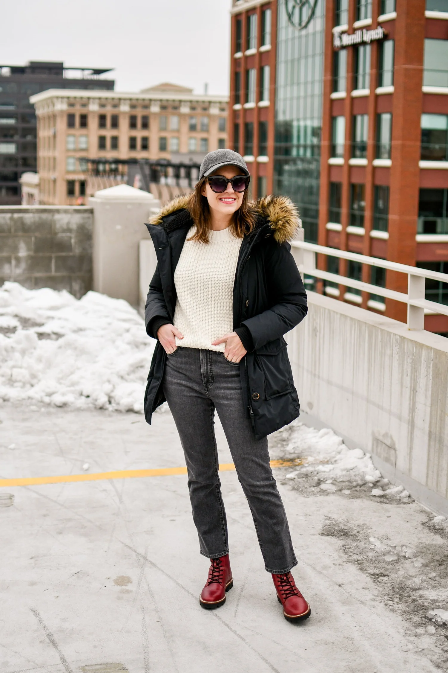 Parka with Fur Trim for Functional Winter Travel Parka with Fur Trim for Functional Winter Travel — Winter Travel Outfits