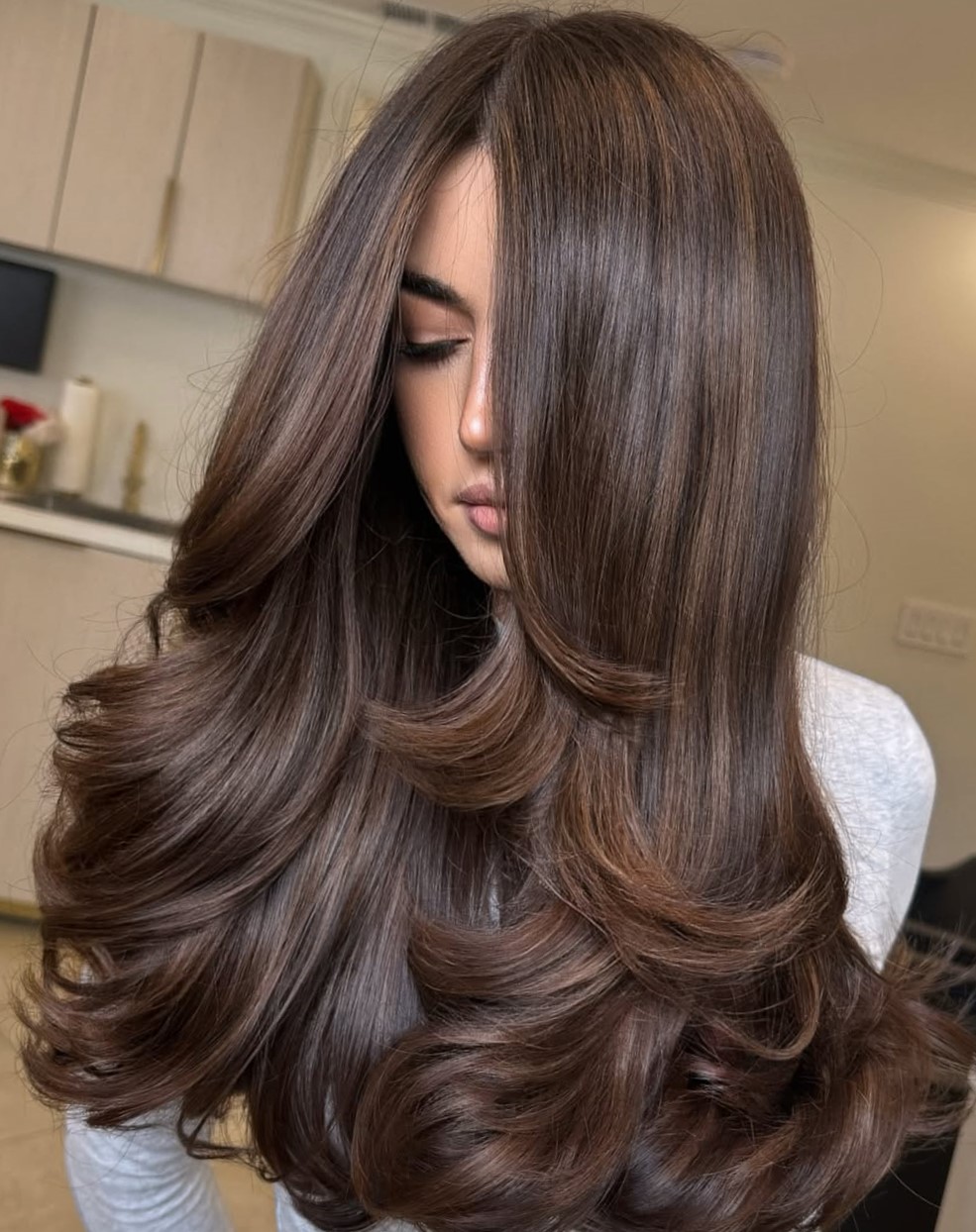 Medium Brown With Warm Undertones Medium Brown With Warm Undertones — Winter Brown Hair Colors