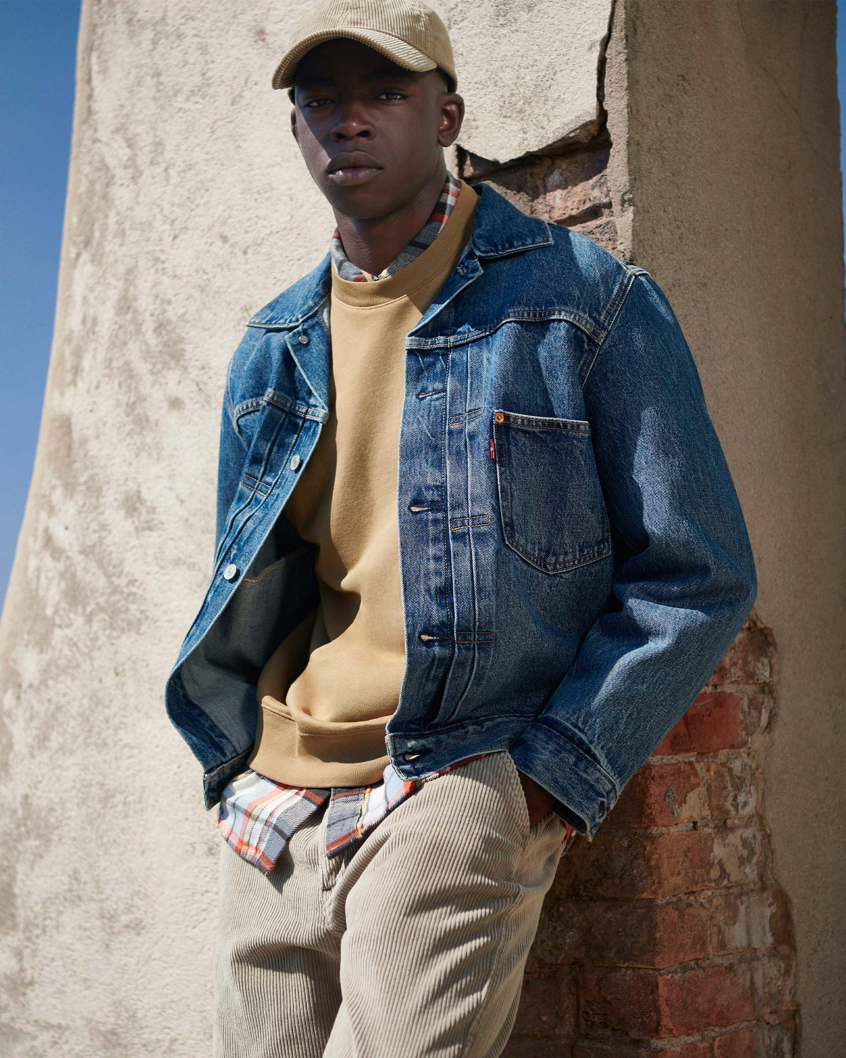 Denim and Corduroy: Casual Weekend Ensemble Denim and Corduroy: Casual Weekend Ensemble — Winter Outfits for Men