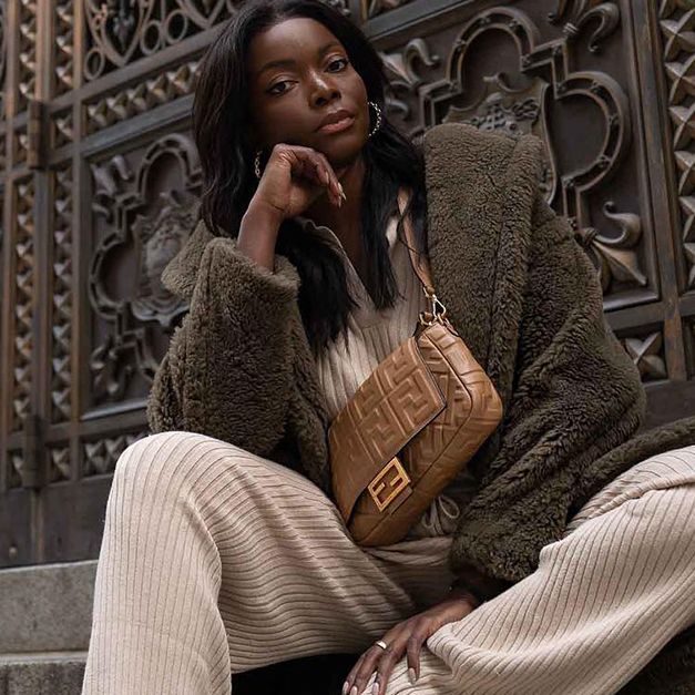 Olive Teddy Coat with Collared Shirt and Corduroys Olive Teddy Coat with Collared Shirt and Corduroys — Teddy Coat Outfits