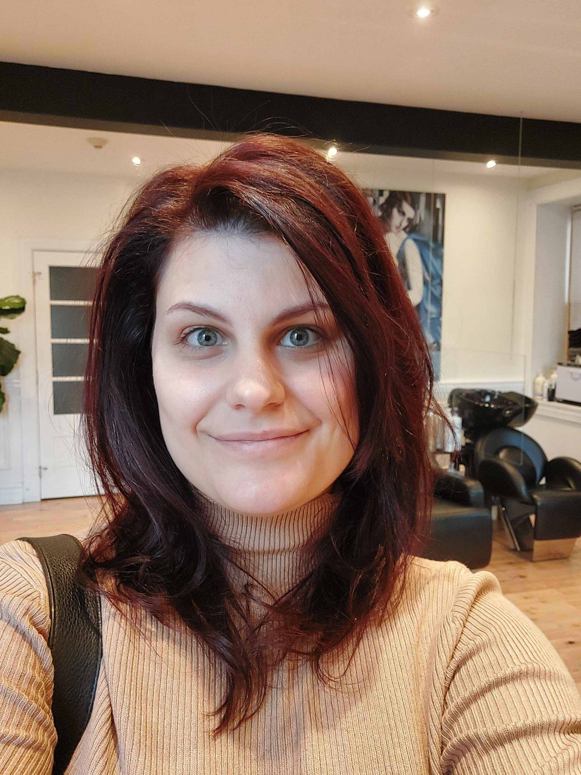 Dark Brown with Cool Undertones Dark Brown with Cool Undertones — Winter Hair Colors for Green Eyes