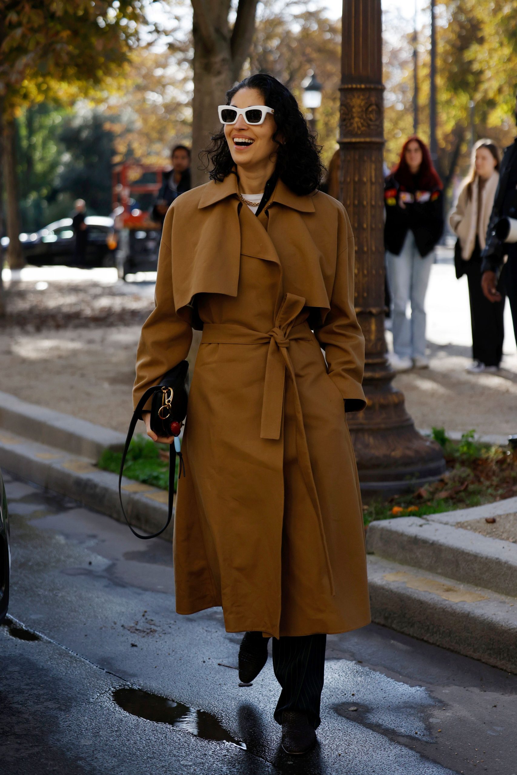 Tie-Waist Trench Coat for Versatile Layering — Winter Capsule Wardrobe