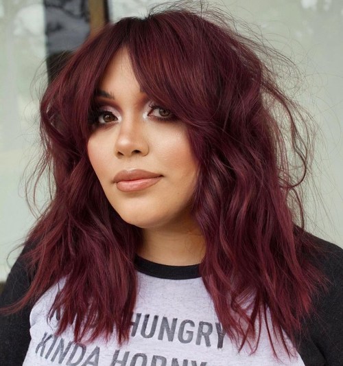 Deep Burgundy Brown Hair Deep Burgundy Brown Hair — Dark Winter Hair Colors