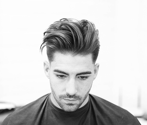 Tapered Sides With Textured Top — Winter Hairstyles for Men