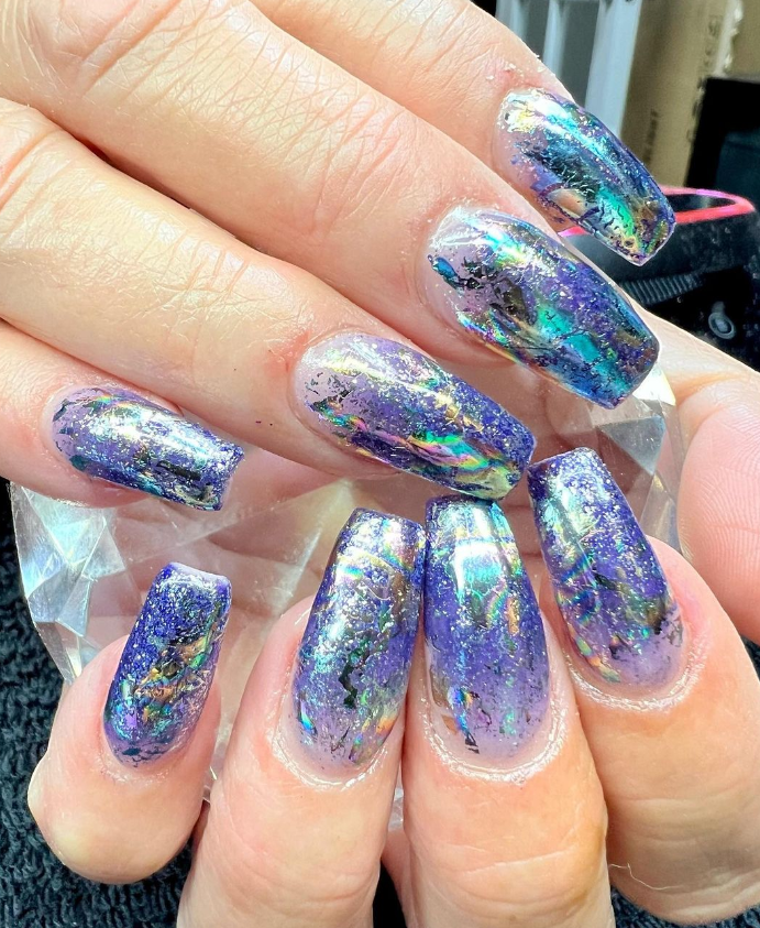 Hot Pink Orange Stiletto Ombre Hot Pink Orange Stiletto Ombre — Ombre Nail Designs