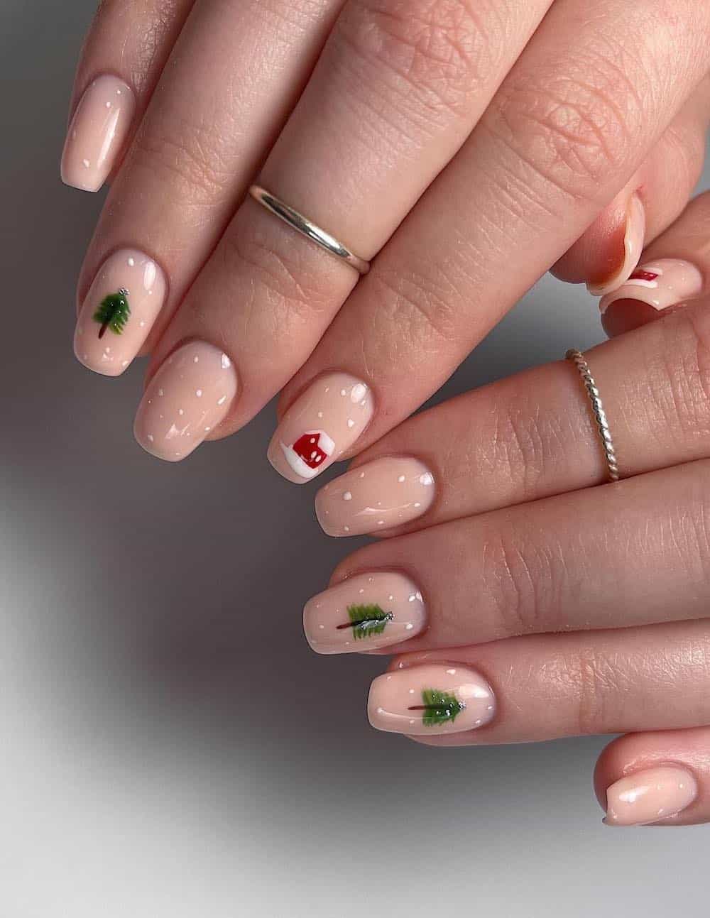 Winter Holiday Visual Idea Winter Holiday Visual Idea — Winter Vacation Nails