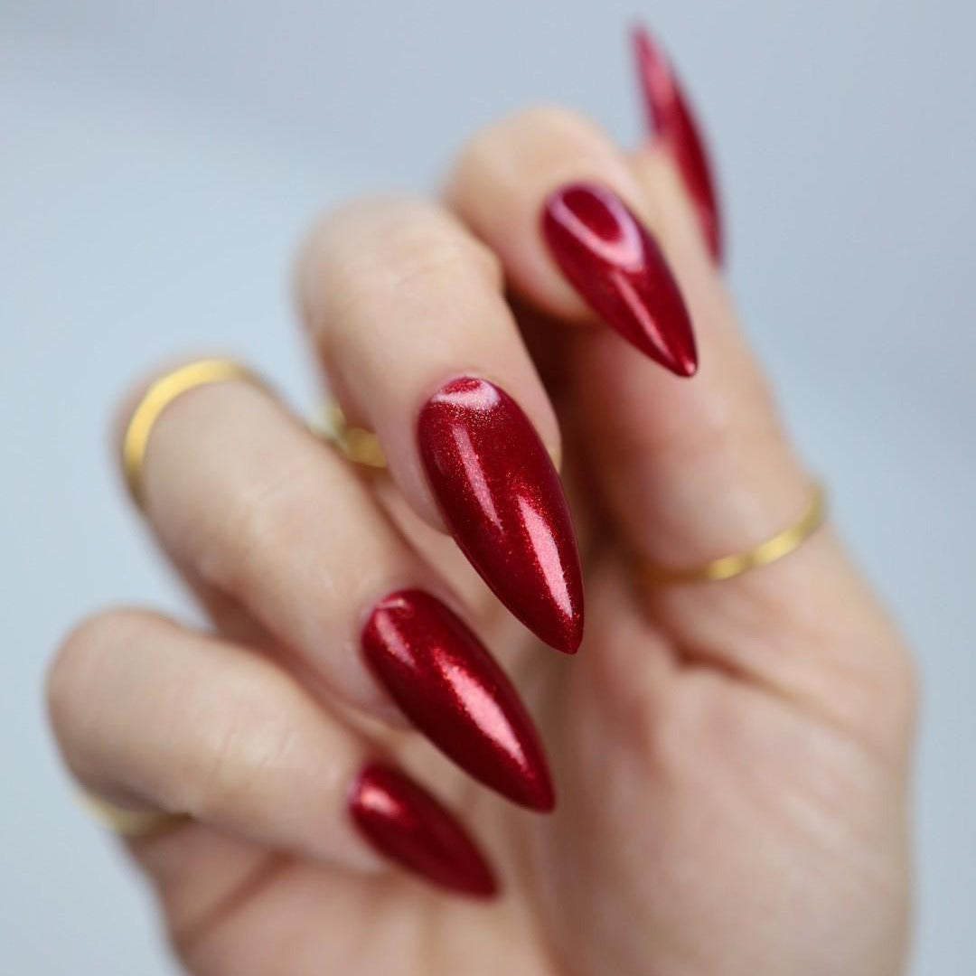 Shimmer Visual Idea Shimmer Visual Idea — Winter Formal Nails
