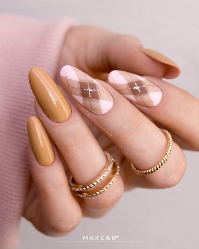 Classic Plaid Winter Nails Classic Plaid Winter Nails — Winter Nail Designs