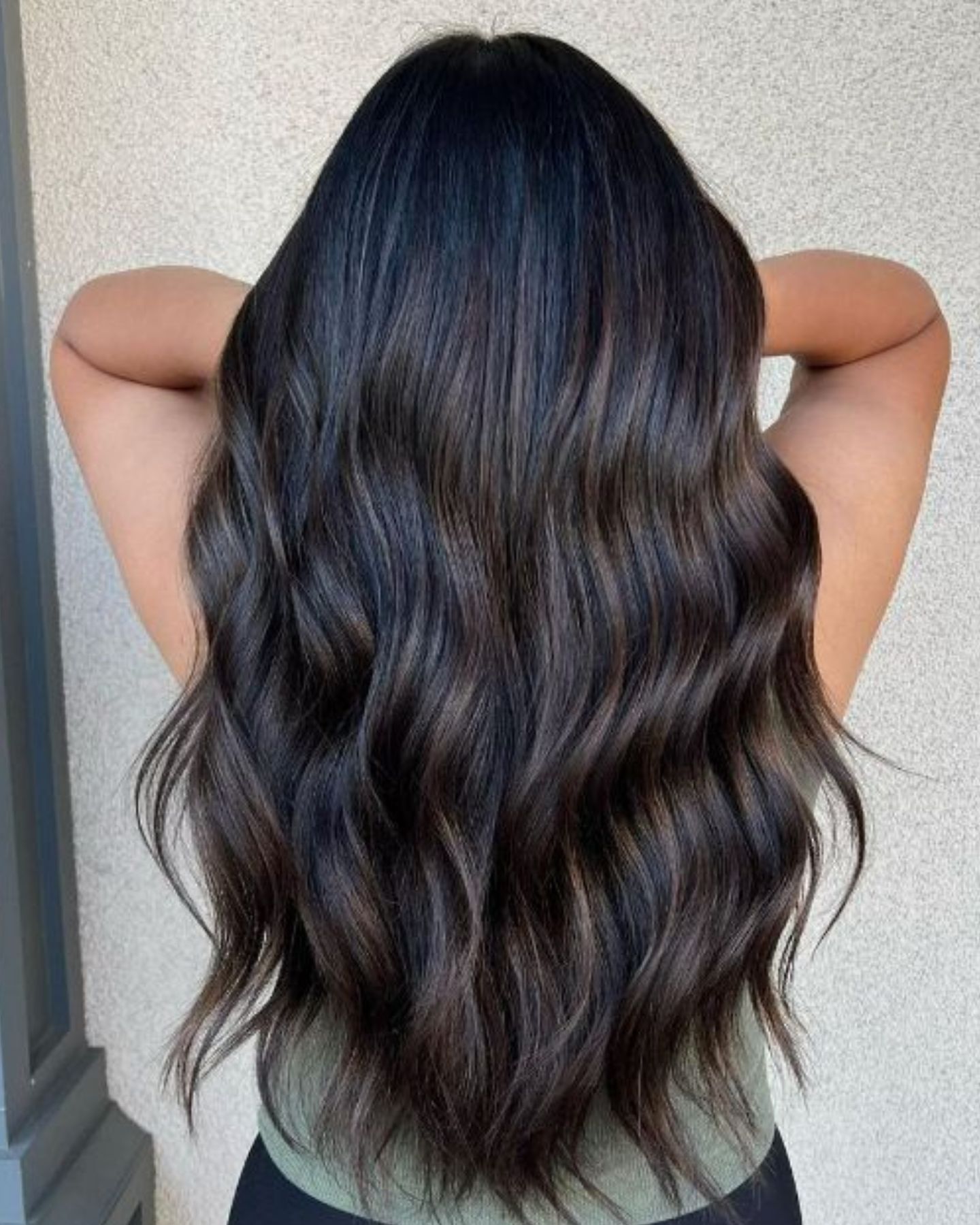 Velvety Espresso With Ash Undertones Velvety Espresso With Ash Undertones — Espresso Brown Hair