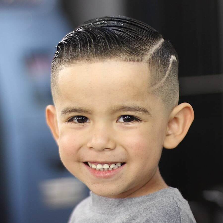 High Fade With Hard Part High Fade With Hard Part — Winter Haircuts for Boys