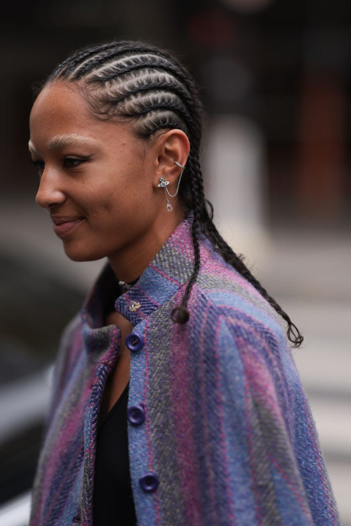 Polished Cornrows to Braided Bun — Aesthetic Winter Hairstyles