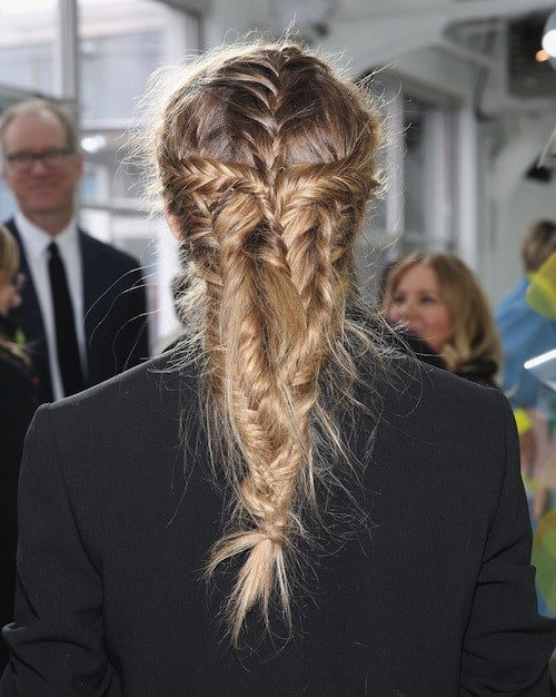 Dirty Blonde Intricate Braided Ponytail Dirty Blonde Intricate Braided Ponytail — Winter Braided Hairstyles