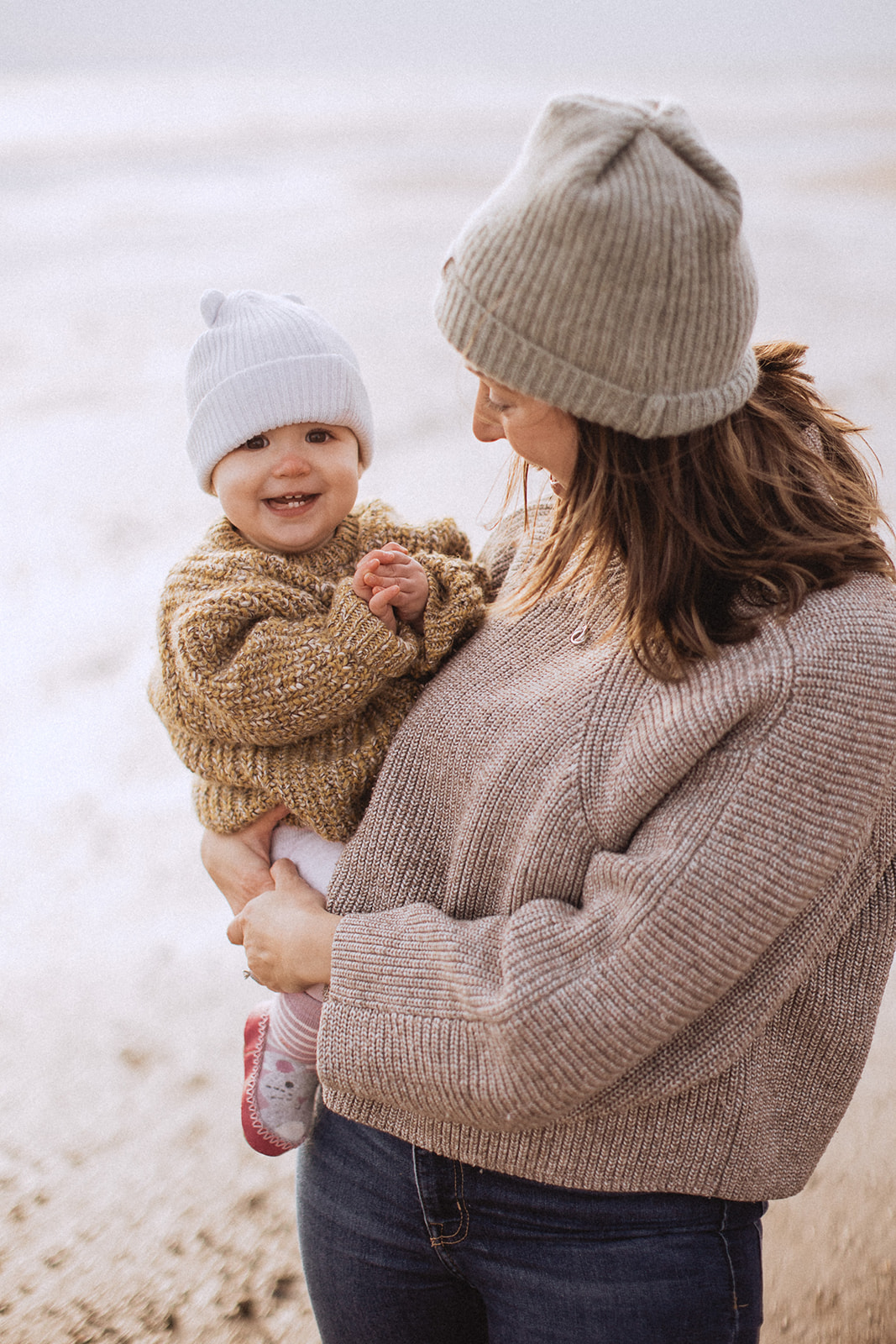 Pink Booties Outfit Idea Pink Booties Outfit Idea — Winter Family Photo Outfits