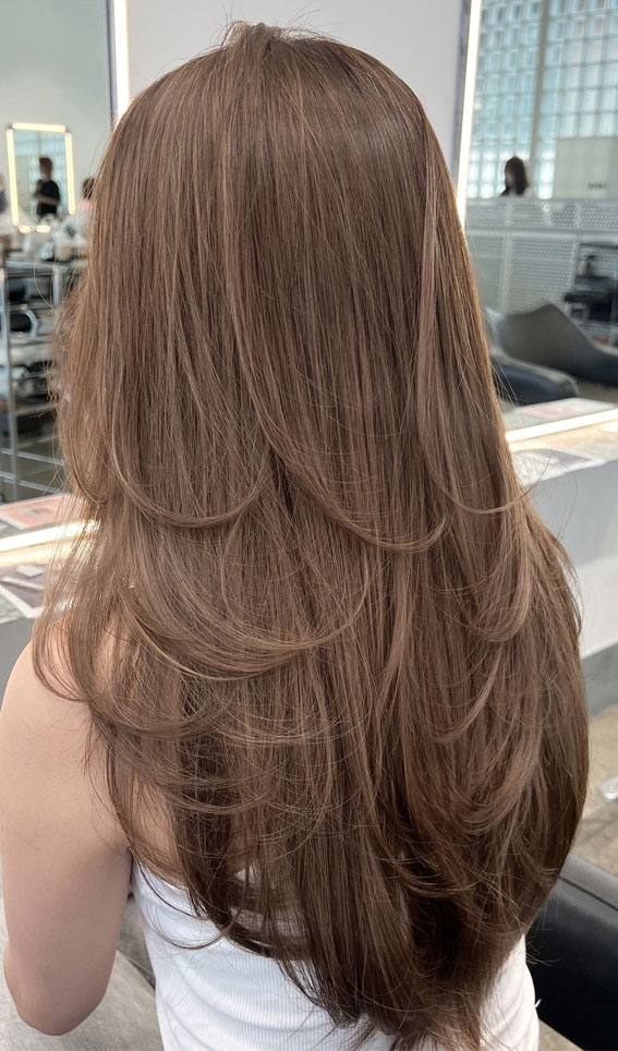Light Chestnut With Subtle Highlights — Chestnut Brown Hair