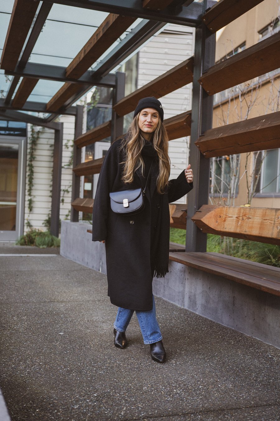 Classic Black Coat for Timeless Winter Appeal — Winter Outfits
