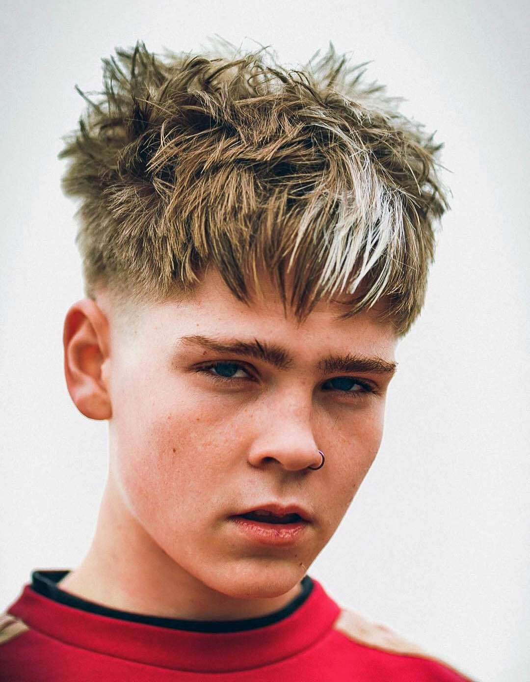 Short Sides Textured Top Textured Crop With Choppy Bangs Short Sides Textured Top Textured Crop With Choppy Bangs — Winter Haircuts for Boys