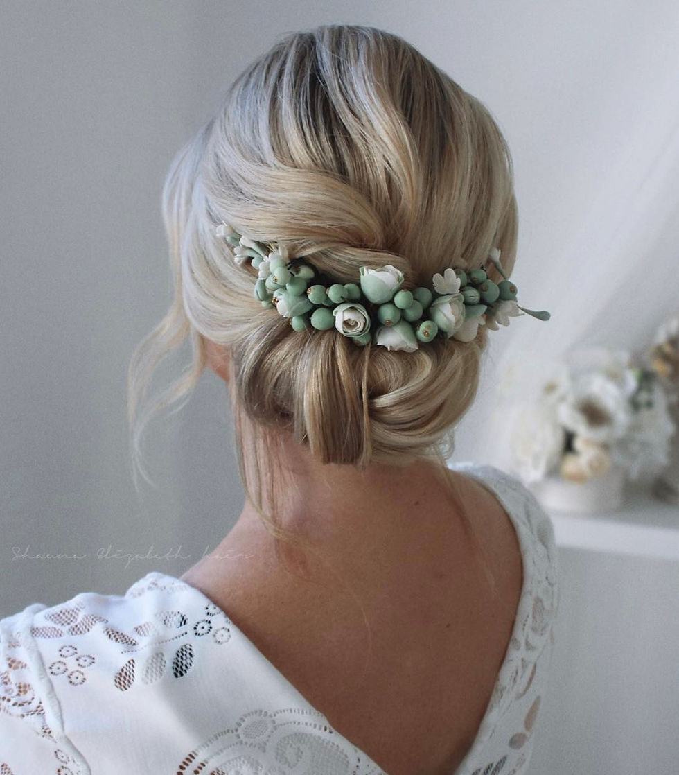Chin Visual Idea Chin Visual Idea — Winter Wedding Hairstyles
