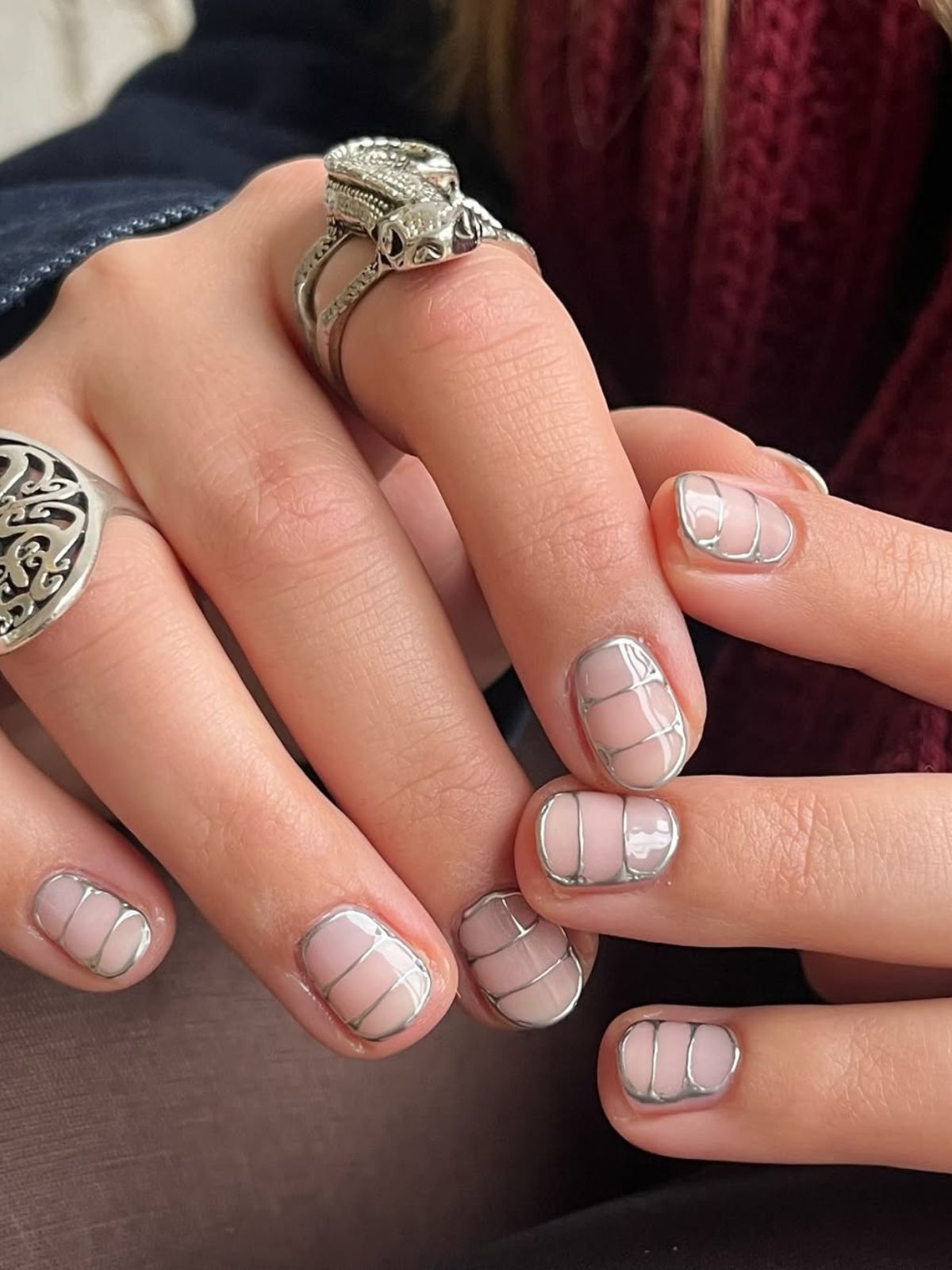 Minimalist Visual Idea Minimalist Visual Idea — Short Nail Designs
