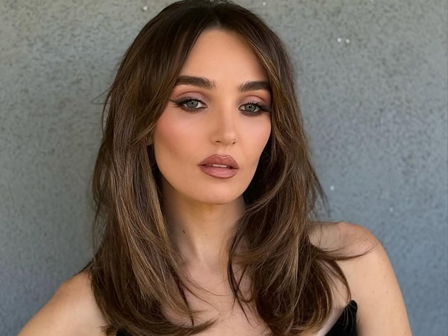 Medium Brown with Green Undertones Medium Brown with Green Undertones — Winter Hair Colors for Green Eyes