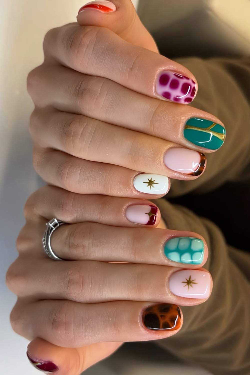 Trendy Mix of Short Square Nail Designs Trendy Mix of Short Square Nail Designs — Short Nail Designs
