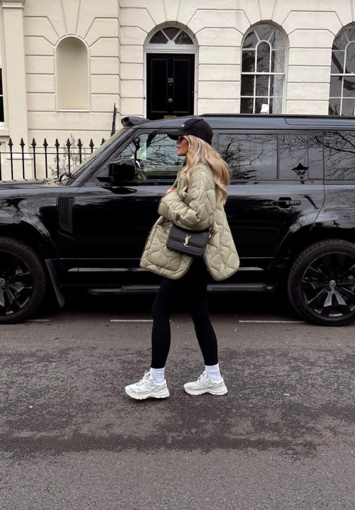 Black Leggings Outfit Winter Sneakers Black Legging Outfits Winter Legging Flannel Outfit, Legging Sneakers Outfit Winter,