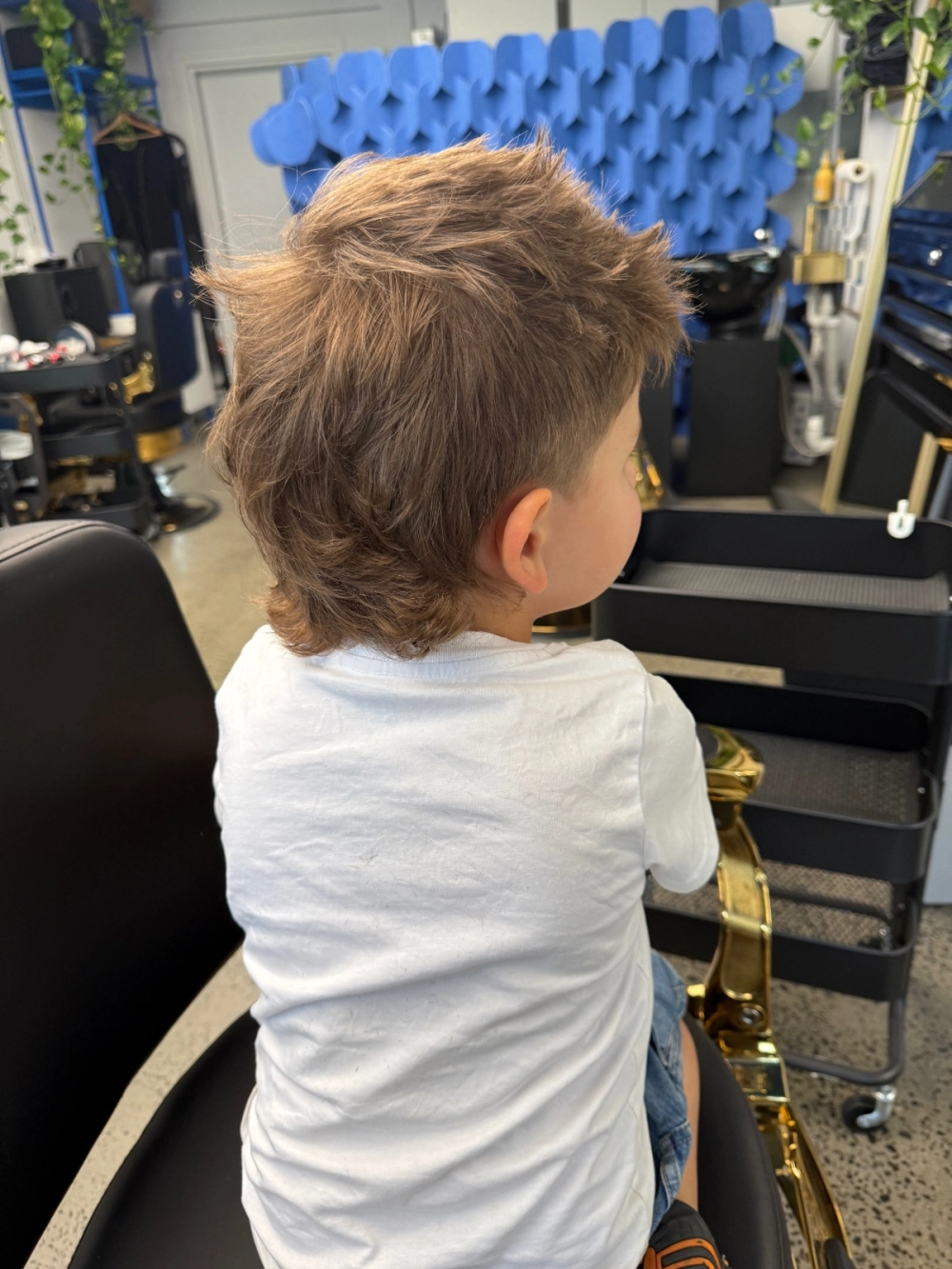Layered Mullet With Textured Back Layered Mullet With Textured Back — Winter Haircuts for Boys