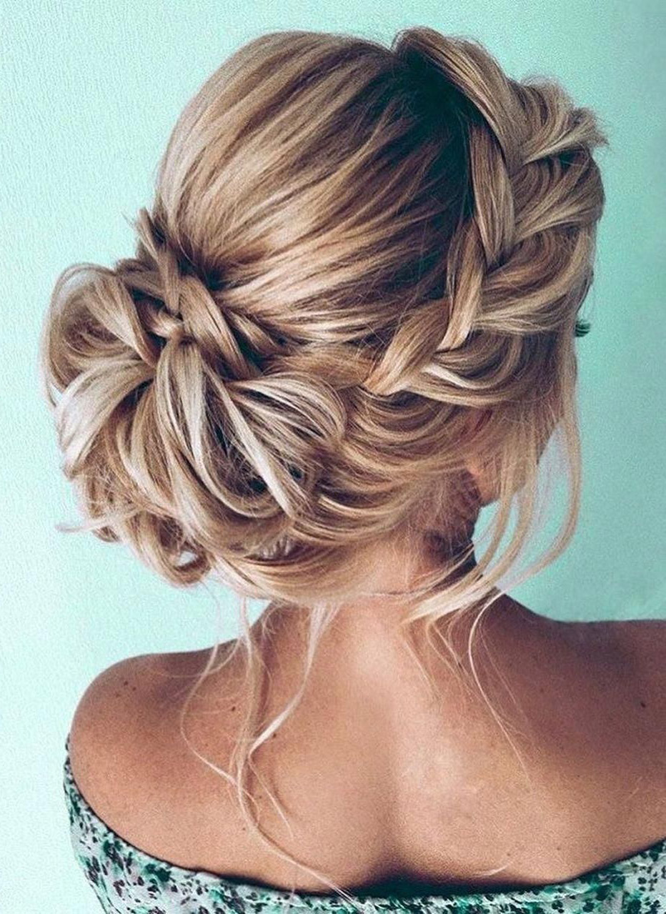 Intricate Blonde Braided Updo Intricate Blonde Braided Updo — Winter Updos