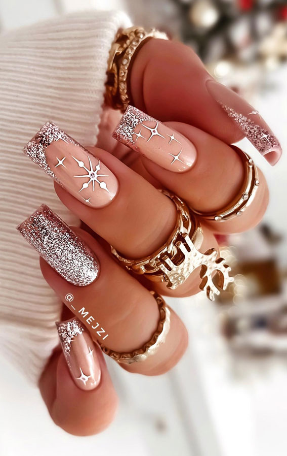 New Year Winter Visual Idea New Year Winter Visual Idea — Winter Formal Nails