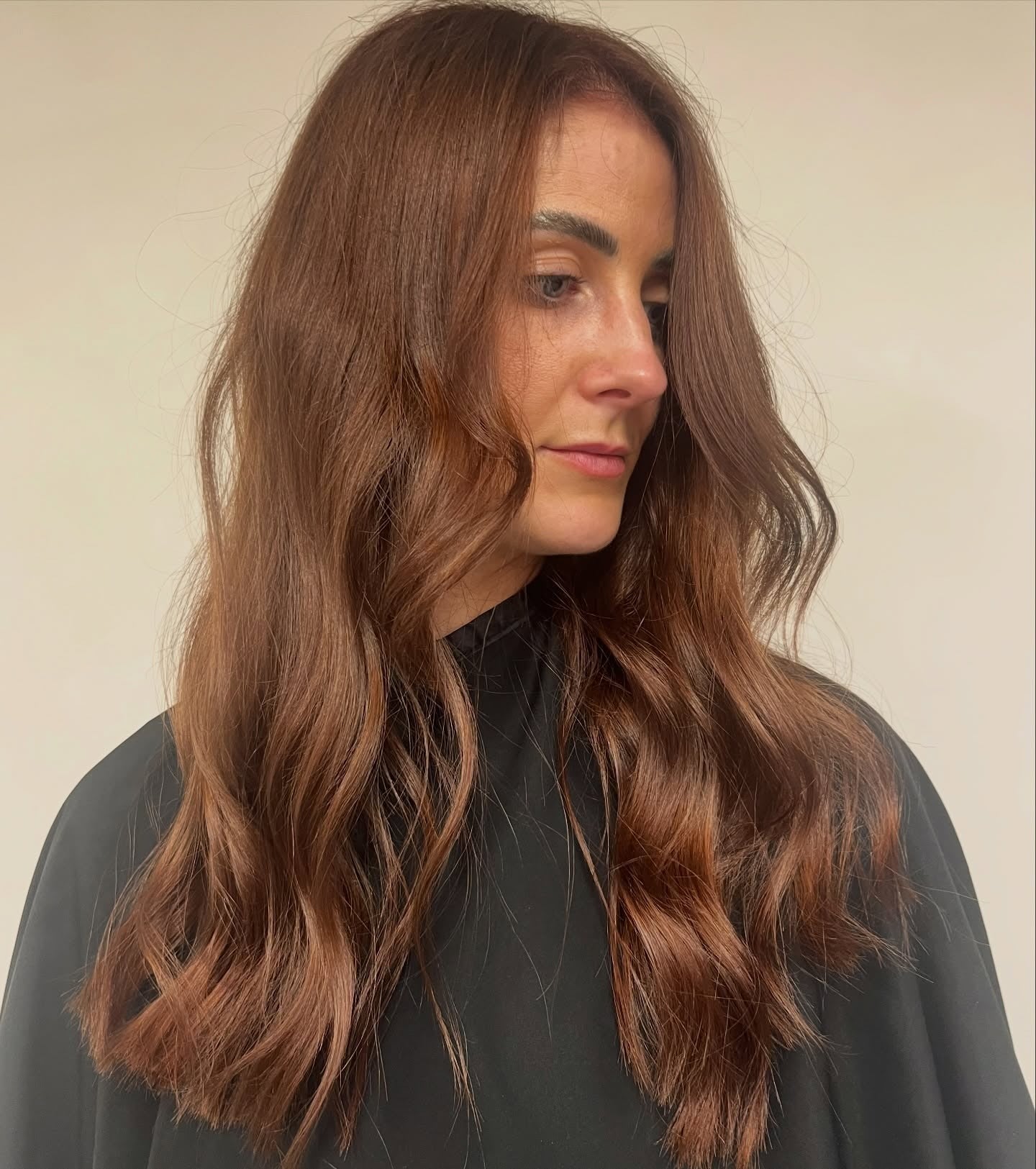 Rich Cinnamon Brown With Subtle Highlights — Cinnamon Brown Hair